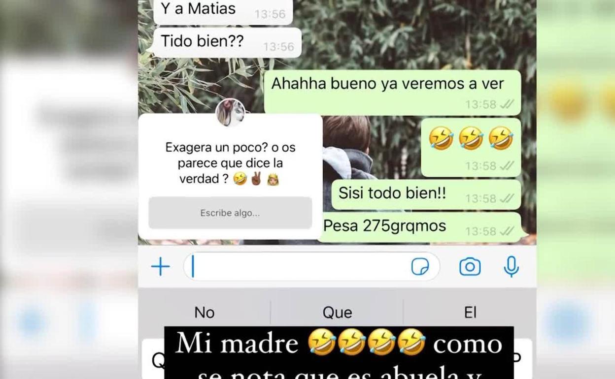 Laura Matamoros desvela a quién se parece su bebé